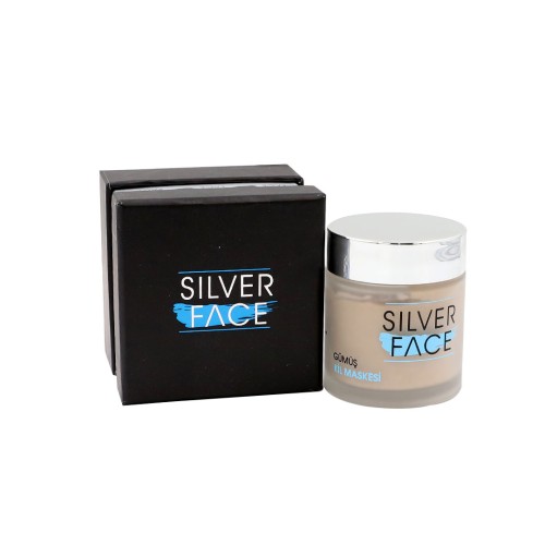Silver Face Gümüş Kil Maskesi